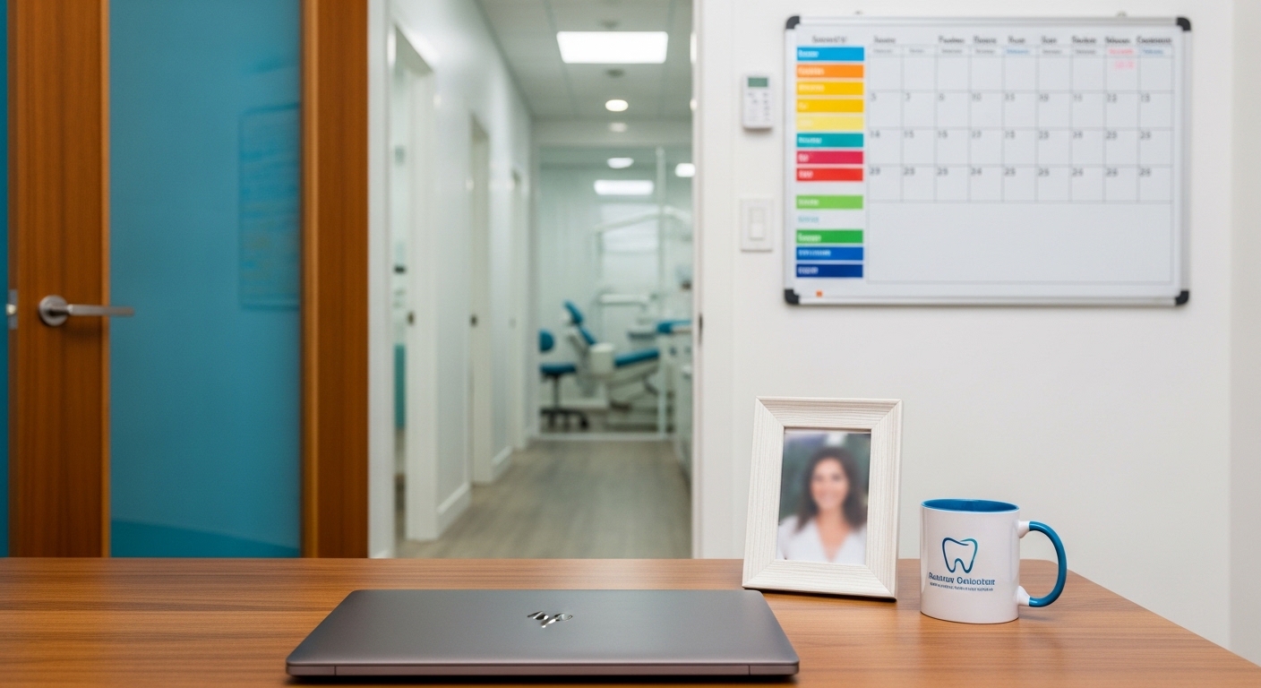 Dental Practice Accounts installed on a residential property